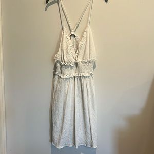 White sun dress